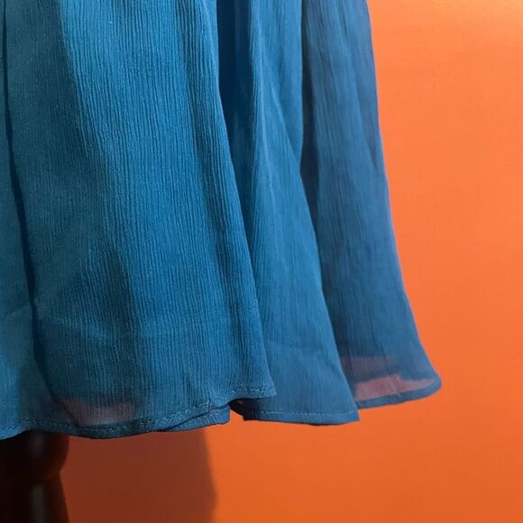 J.  Crew Halter Sinclair Silk Chiffon Bridesmaid Dress Womens Size 2 - Picture 4 of 8